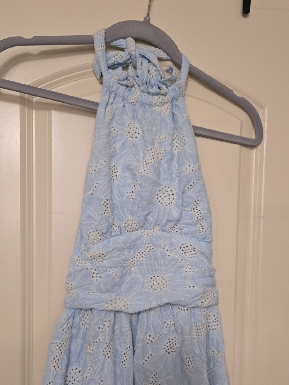 Petal & Pup Light Blue Embroidered Top - Picture 2 of 9
